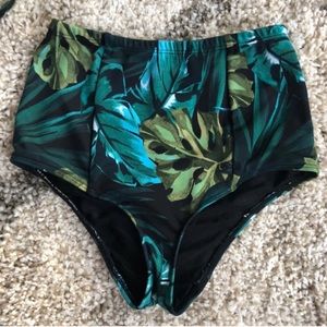 American Apparel High Waisted Swim Bottoms